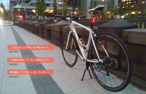 Built in LED SeatPost